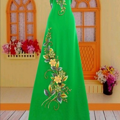 Mai Đôi Kết Ngực - Vẽ Kết Pha Lê