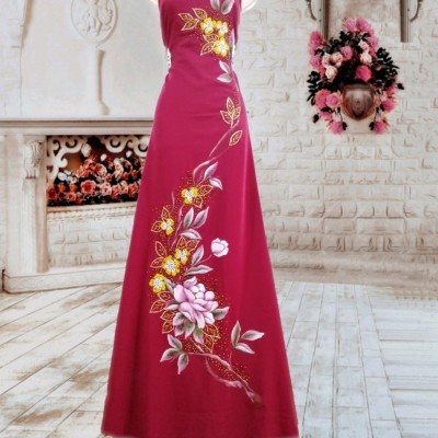 Hoa Mẫu Đơn - Vẽ Kết Pha Lê