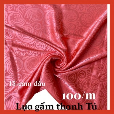Lụa Gấm Thanh Tú - Cam Dâu