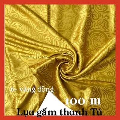 Lụa Gấm Thanh Tú - Vàng Đồng