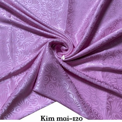 Lụa Gấm Kim Mai - Hồng