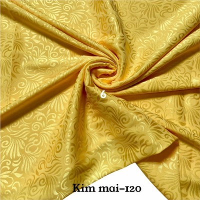 Lụa Gấm Kim Mai - Vàng Cúc