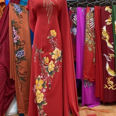 Hoa Anh Đào - Đỏ cam