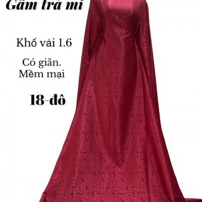 Lụa gấm trà my 18