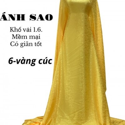 Lụa Gấm Ánh Sao - Vàng Cúc