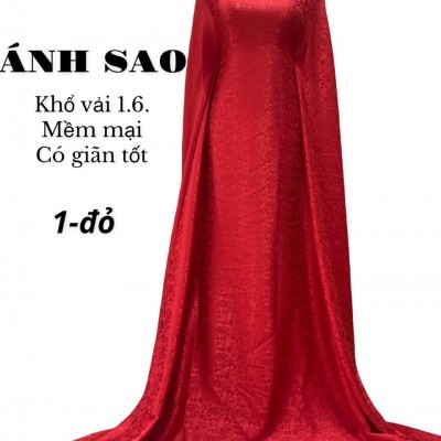 Lụa Gấm Ánh Sao - Đỏ